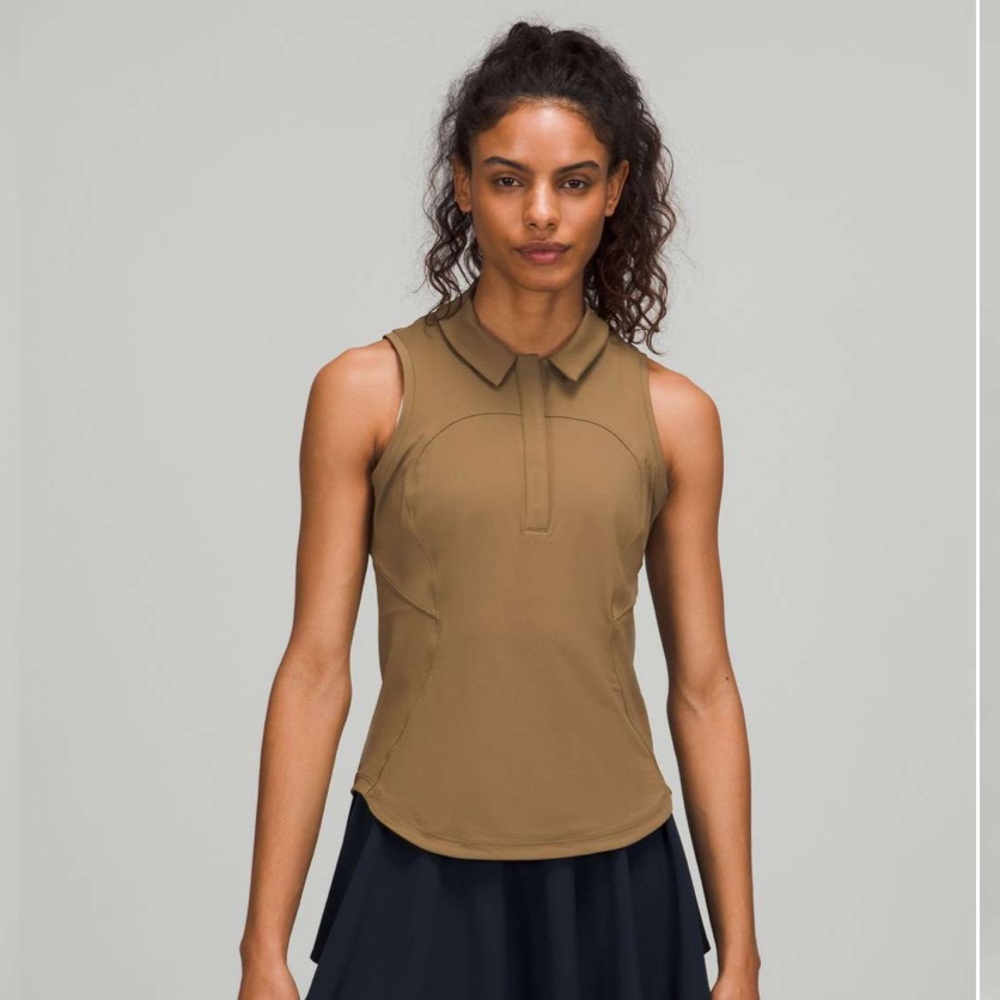 lululemon athletica Brown Tank Top